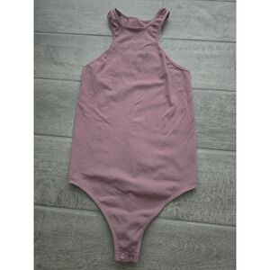 Intimately Free People XS/Small Seamless‎ Mauve Racerback Bodysuit Sleeveless
